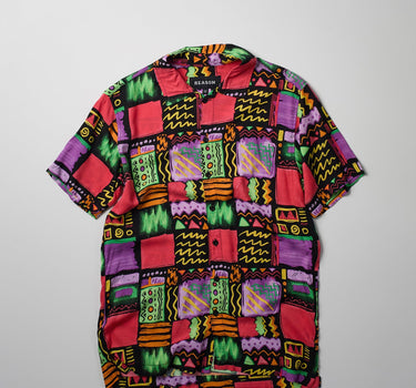 Adjust Allover Print Short Sleeve Shirt