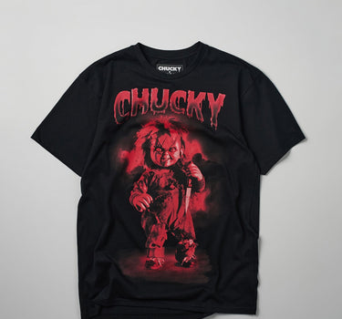 Chucky Solo Short Sleeve Tee - Black