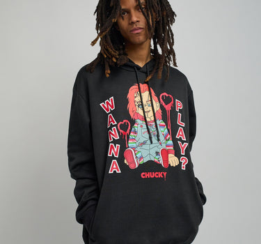 Chucky Blocks Graphic Print Hoodie