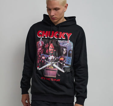 Chucky Wanna Play A Game Graphic Print Hoodie