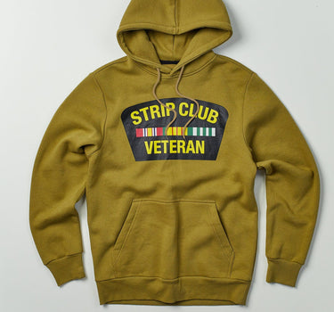 Strip Club Veteran Hoodie - Green