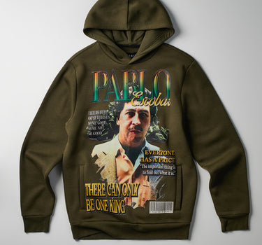 Pablo Cover Hoodie - Olive Green