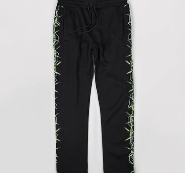 Anti Social Cherub Relaxed Fit Fleece Pants - Black