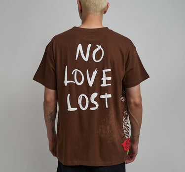 No Love Lost Short Sleeve Tee - Brown