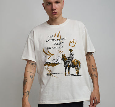 The Loudest Short Sleeve Tee - Cream