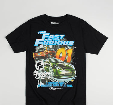 Fast And Furious 01 Short Sleeve Tee - Black