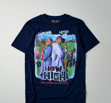 How High Poster Short Sleeve Tee - Black