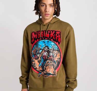 Mishka Band Hoodie - Olive Green