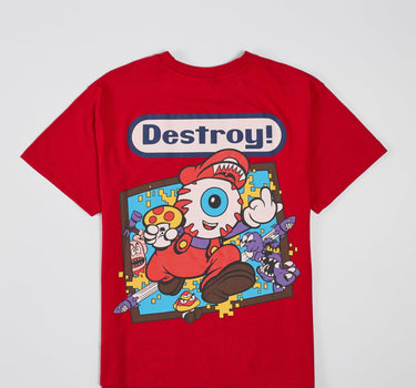 Mishka Destroy Short Sleeve Tee - Red