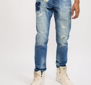 Winter Canyon Ripped Detail Light Wash Denim Jeans