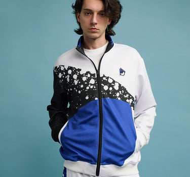 Roddick Track Jacket - White/Royal