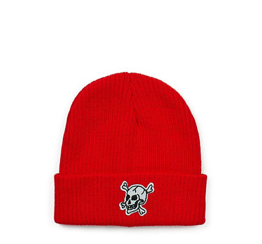 Crossbones Beanie - Red