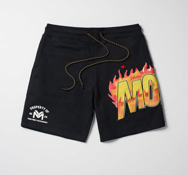 Lil Wayne Young Money Graffiti Embroidered Shorts