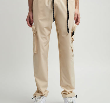 Bridges Utility Stretch Tech Nylon Cargo Pants - Cream