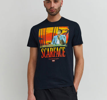 Scarface World Is Yours Short Sleeve Tee - Black