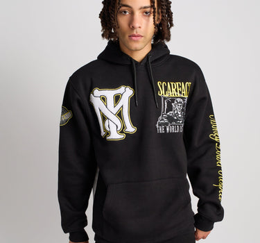 Scarface Varsity Hoodie - Black