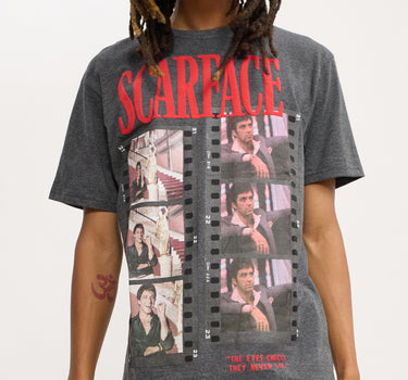 Scarface Film Short Sleeve Tee - Charcoal